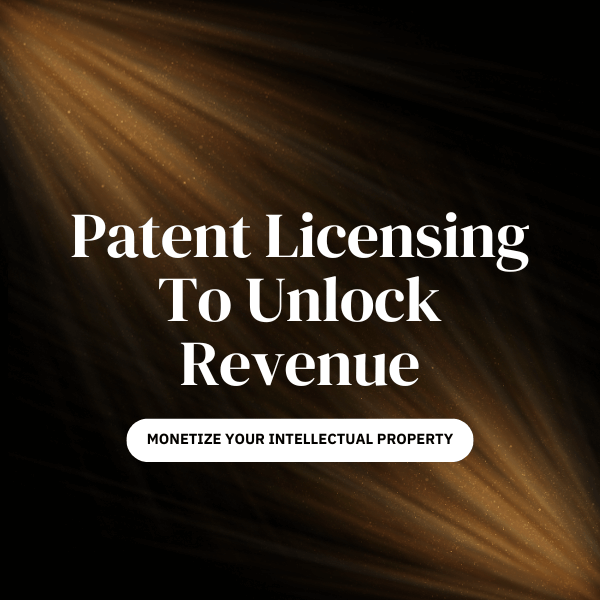 patent and license